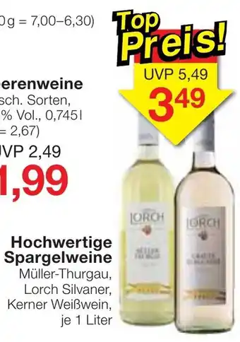 Jawoll Hochwertige Spargelweine 1L Angebot