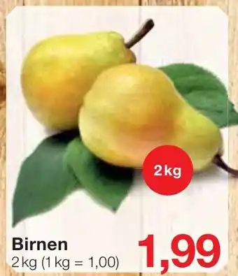 Jawoll Birnen 2kg Angebot