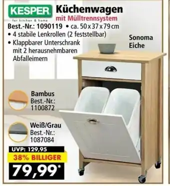 Norma24 Kesper Küchenwagen Angebot