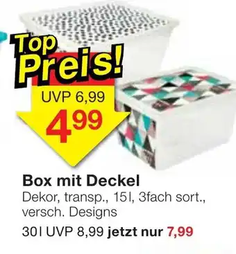 Jawoll Box mit Deckel Angebot