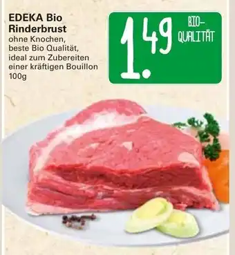 WEZ Edeka Bio Rinderbrust 100g Angebot