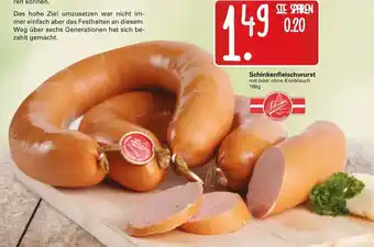 WEZ Schinkenfleischwurst 100g Angebot