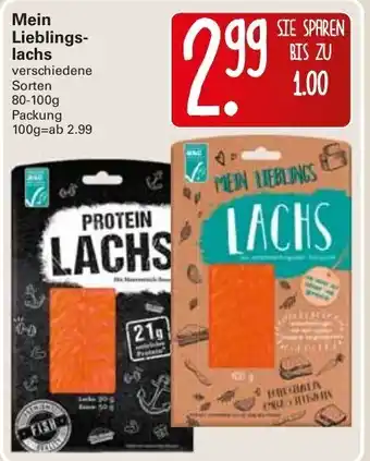 WEZ Mein Lieblingslachs 80-100g Angebot