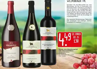 WEZ Winzer vom Weinsbergertal oder Eberstadt Weine 1L Angebot