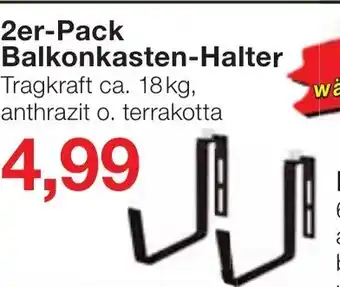 Jawoll 2er Pack Balkonkasten Halter Angebot