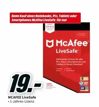 MediaMarkt McAfee LiveSafe Angebot