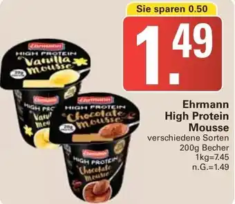 WEZ Ehrmann High Protein 200g Becher Angebot