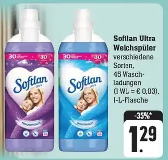 Schmidt's Märkte Softlan Ultra Weichspüler verschiedene Sorten, 45 WA Angebot