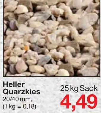 Jawoll Heller Quarzkies 25kg Angebot