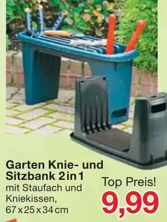 Jawoll Garten Knie und Sitzbank 2in1 Angebot