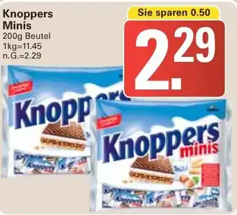 WEZ Knoppers Minis 200g Beutel Angebot