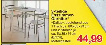 Jawoll 3 teilige Esszimmer Garnitur Angebot