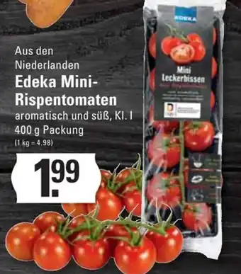 Meyer's Frischemarkt Edeka Mini-Rispentomaten Angebot