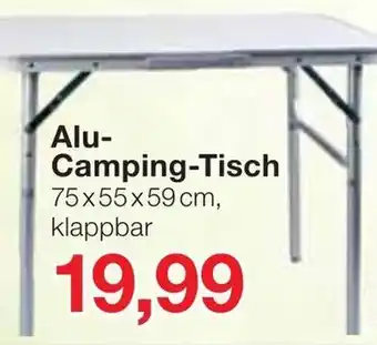 Jawoll Alu Camping Tisch Angebot