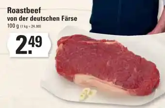 Meyer's Frischemarkt Roastbeef von der deutschen Färse 100 g Angebot