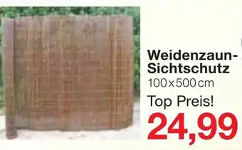 Jawoll Weidenzaun Sichtschutz Angebot