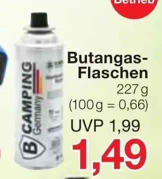 Jawoll Butangas Flaschen 227g Angebot