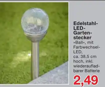 Jawoll Edelstahl LED Gartenstecker Angebot