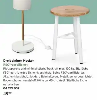 Tchibo Dreibeiniger Hocker Angebot