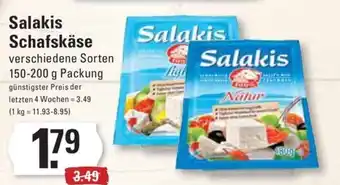 Meyer's Frischemarkt Salakis Schafskäse 150-200g Angebot