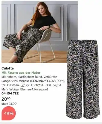 Tchibo Culotte Angebot