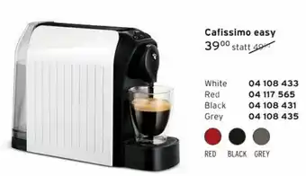 Tchibo Cafissimo Easy Angebot