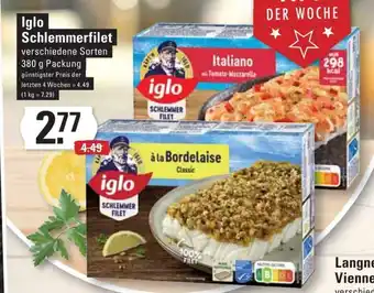 Meyer's Frischemarkt Iglo Schlemmerfilet 380g Angebot