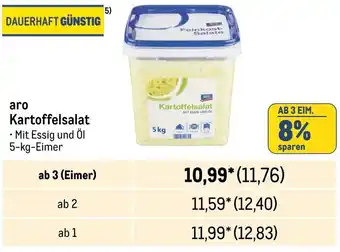 METRO aro Kartoffelsalat 5 kg Eimer Angebot