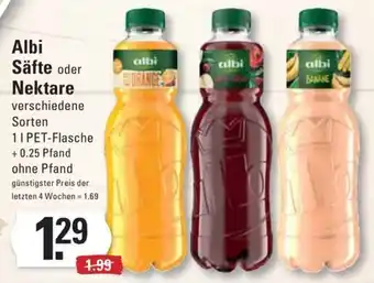 Meyer's Frischemarkt Albi Säfte oder Nektare 1L Angebot