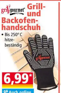 Norma Grill Gourmet Grill und Backofenhandschuh Angebot