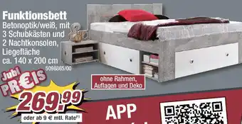 Poco Funktionsbett Angebot