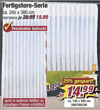 Poco Fertigstore-Serie Angebot