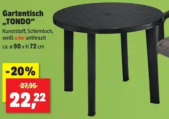 Thomas Philipps Gartentisch ,,TONDO" Angebot