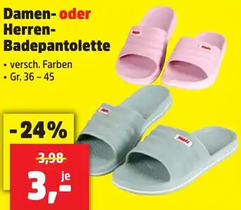 Thomas Philipps Damen oder Herren Badepantolette Angebot