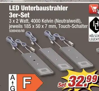 Poco Led unterbaustrahler 3er-set Angebot