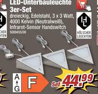 Poco Led-unterbauleuchte 3er-set Angebot