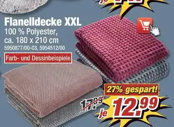 Poco Flanelldecke xxl Angebot