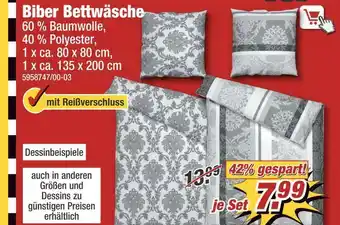 Poco Biber bettwäsche Angebot