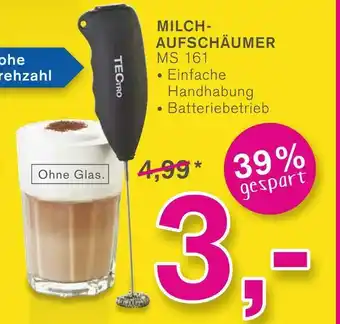 KODi Tectro milchaufschäumer ms 161 Angebot