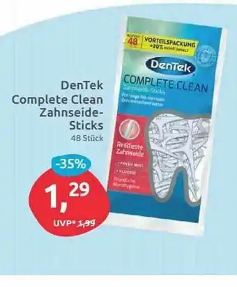 Budni Dentek Complete Clean Zahnseide-sticks Angebot