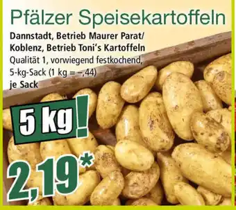 Norma Pfälzer Speisekartoffeln 5kg Angebot