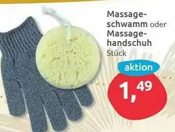 Budni Massageschwamm Oder Massagehandschuh Angebot