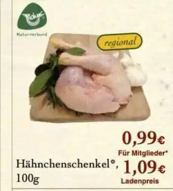 LPG Biomarkt Hähnchenschenkel Angebot