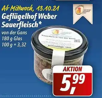 Simmel Geflügelhof Weber Sauerfleisch Angebot