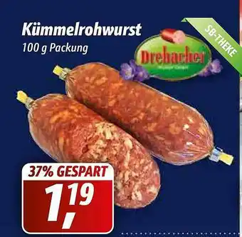 Simmel Kümmelrohwurst Drebacker Angebot