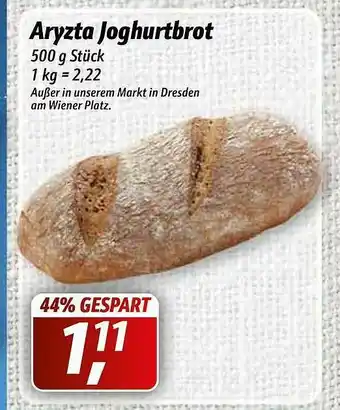 Simmel Aryzta Joghurtbrot Angebot