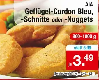 Zimmermann Geflügel-cordon bleu, -schnitte oder -nuggets Angebot