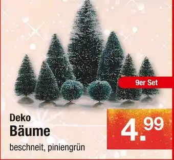 Zimmermann Deko bäume Angebot