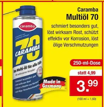 Zimmermann Caramba multiöl 70 Angebot