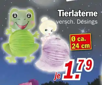 Zimmermann Tierlaterne Angebot